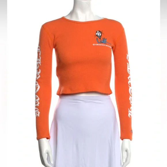 トップス CHROME HEARTS CHROME HEARTS $1,796 Chrome Hearts Plus Cross All Over Print